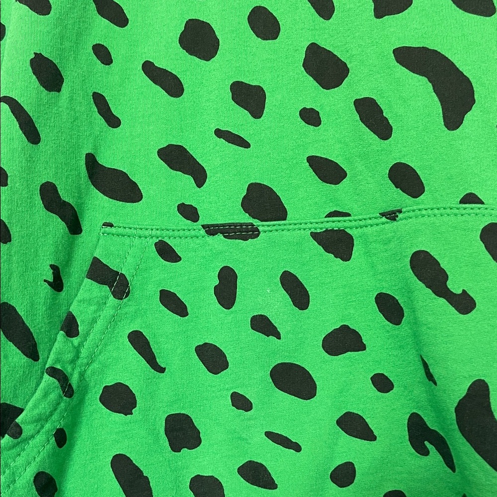 Clare V. Green Cheetah Spotted Hoodie - Picture 9 of 14